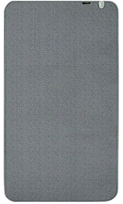 한일의료기매트 전기요 HI-401F, 지몽그레이, 싱글(95 x 180 cm)