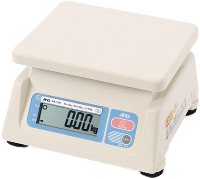 에이엔디 전자저울, 20kg, KB-20K