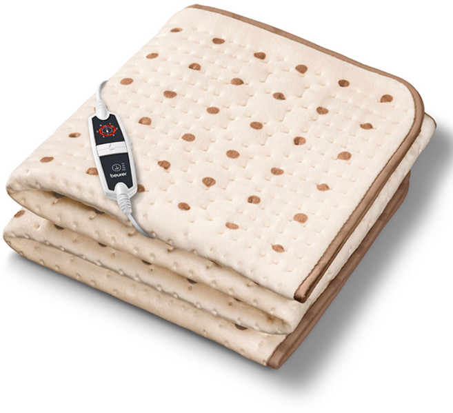 beurer Super Soft電熱毯 UB62, Bigdot ivory, S(150 x 80cm)