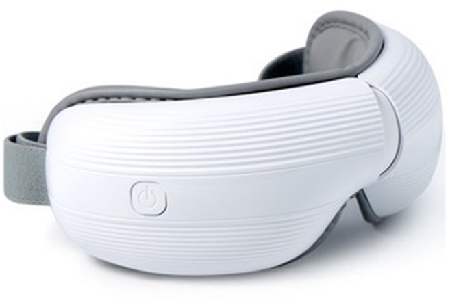 휴테크 무선 공기압 온열 눈마사지기, HT-S09A, 화이트