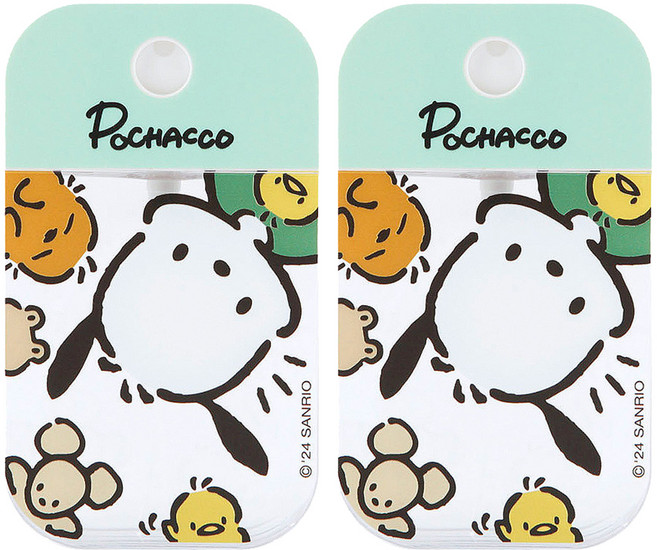 산리오 포켓 스프레이 용기 50ml, 2개, 포차코 페이스
