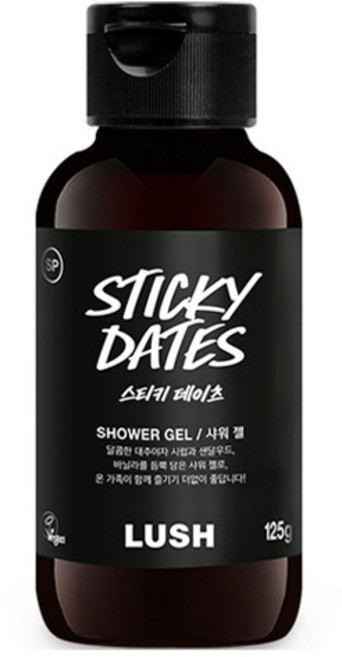 러쉬 스티키 데이츠 샤워 젤, 1개, 125g