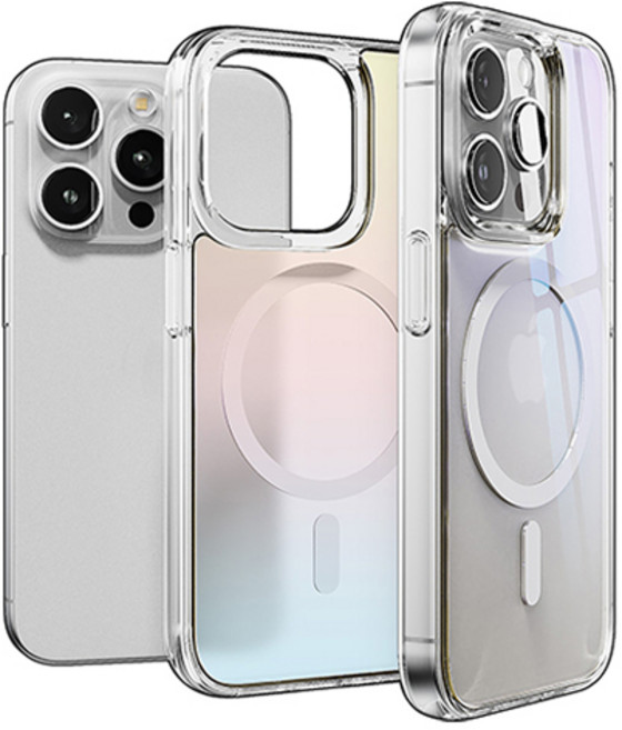 VICXXO 貼身極光彩色iPhone MagSafe防撞硬殼手機殼