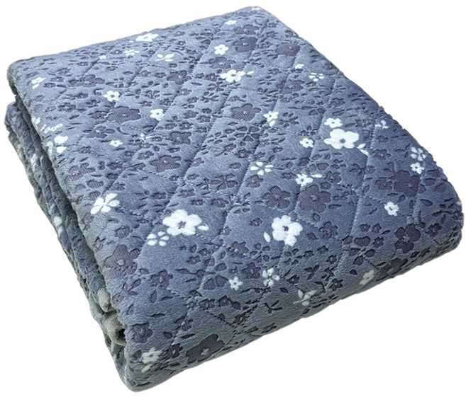 可水洗電熱毯, D(180 x 135cm), Blue Flower