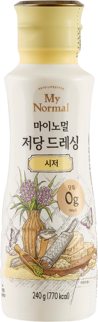 마이노멀 저당 시저 드레싱, 240g, 1개