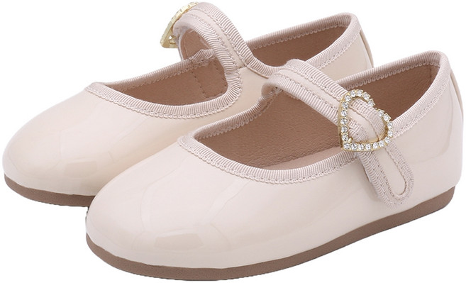 키펀트 여아용 샤이닝 베이직 메리제인 구두 U-03