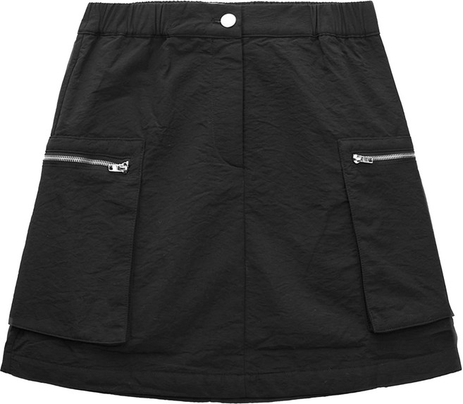 미쏘 여성용 본딩 카고 미니 스커트