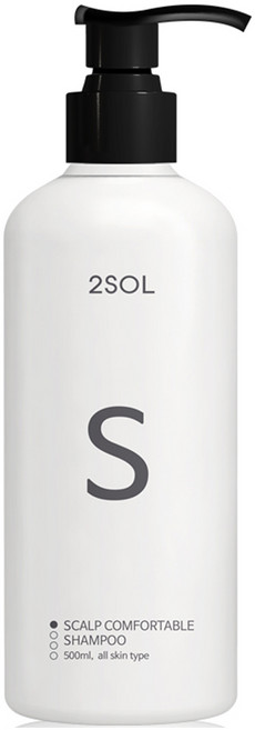 2SOL 두피가 편한 샴푸, 1개, 500ml