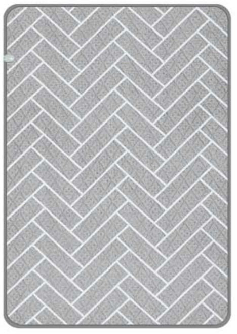 한일의료기매트 탄소 전기매트 큰헤링본 HI-401F, 더블(140 x 200 x 2.5 cm)