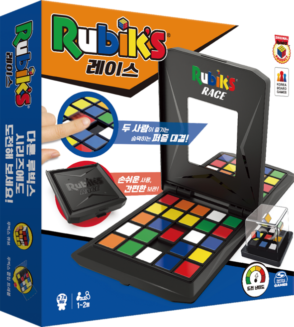 루빅스 레이스 보드게임, 혼합색상, 1개