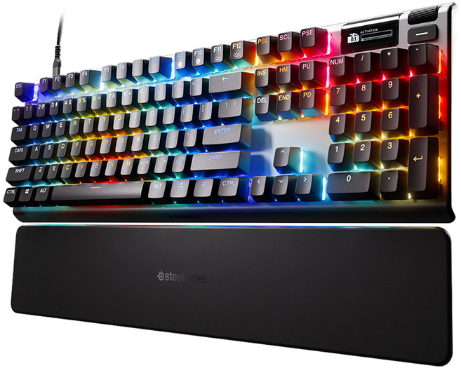 스틸시리즈 유선 기계식 게이밍 키보드, Apex Pro Gen 3 - US/64660, 마그네틱축(자석축)