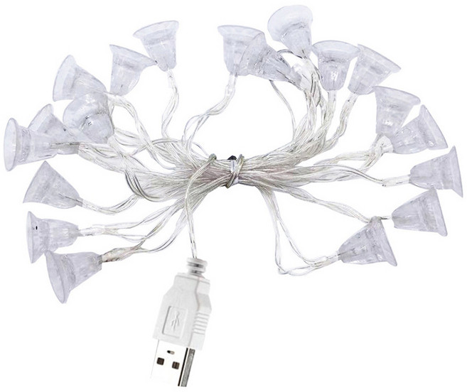 Time Leisure LED聖誕燈串/派對婚禮佈置燈飾 USB暖光 3m, 1個, 鈴鐺