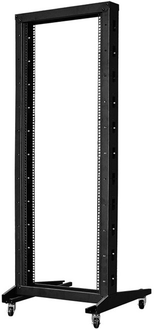 랜스타 오픈형 허브랙 랙케이스 통풍 과열방지 통신랙 19인치 LS-1600HBO, 1개