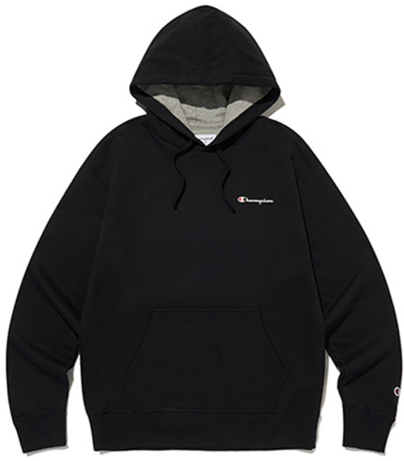 챔피온 남녀공용 US Powerblend 스크립트 로고 자수 후드티