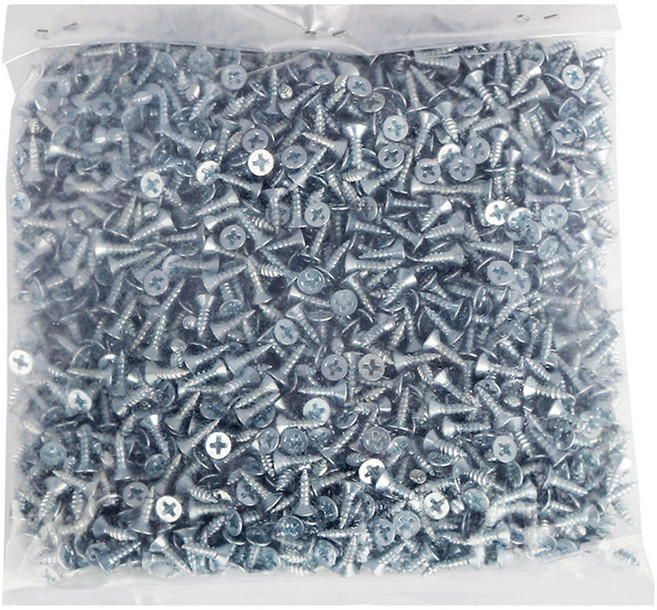 접시머리 은색피스 1kg, 1개