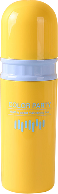 더자카 컬러풀 휴대용 칫솔케이스, 옐로, 1개