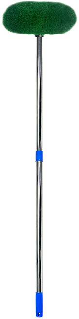 월드크린 잔디차솔 수세미 2단 스텐 세차봉 차걸레, 1개