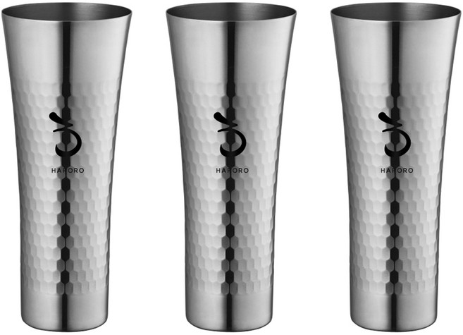 하로로 야마노 스테인 해머톤컵 460ml, 3개