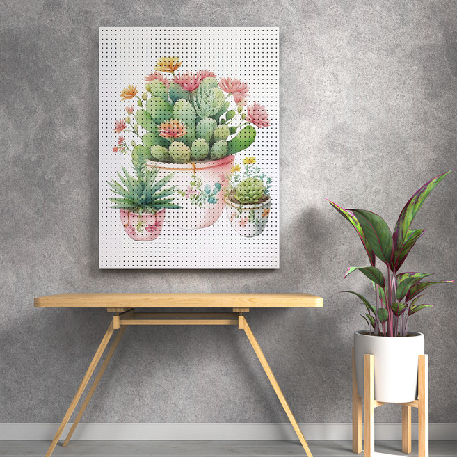 타공판닷컴 UV프린팅타공판 600 x 1200 mm, 작은 숲, 1개