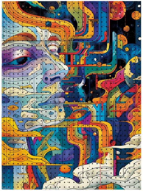 타공판닷컴 프린팅 타공판 700 x 1500 mm, 몽환의 꿈, 1개