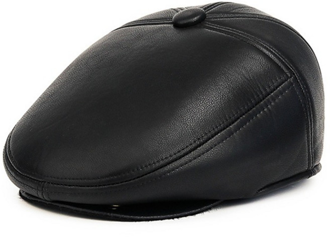 IT'S GOOD 10 基本款皮革貝雷帽