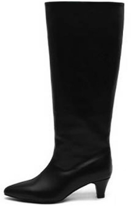 사뿐 여성용 루아르 스틸레토 롱부츠 인조가죽