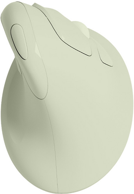 엑토 저소음 손목보호 무선 버티컬 마우스 ONMSC-01, 그린