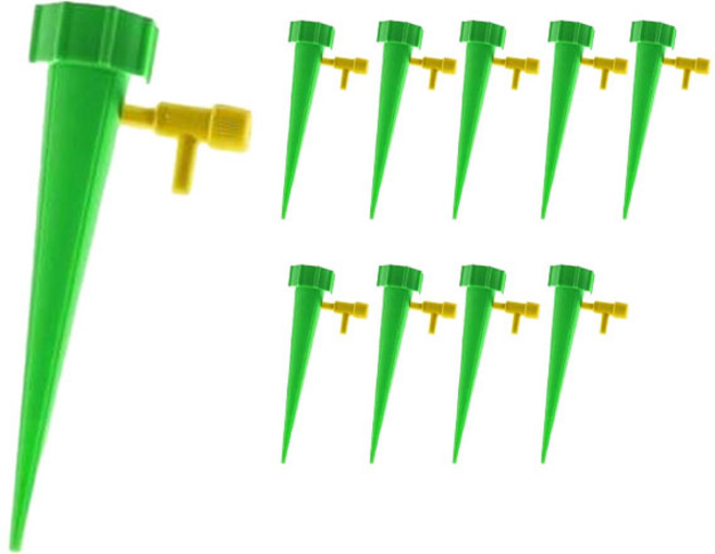 러블리팜 화분 자동 급수기, 10개, 그린