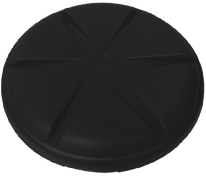 월드크린 버킷 돌리 의자 뚜껑, 블랙