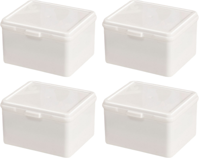 스타리움 도무송 포카 소품 보관통, 불투명, 4개