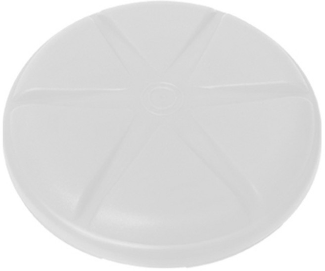 월드크린 버킷 돌리 의자 뚜껑, 화이트