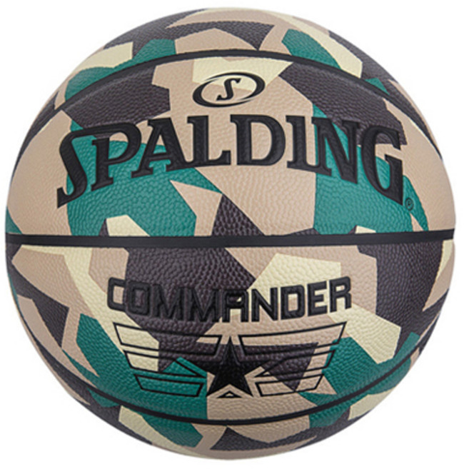 스팔딩 커맨더 플리 농구공 84-589Z, 1개