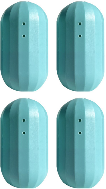 코끼리리빙 자동 변기 세정제 민트, 230g, 4개