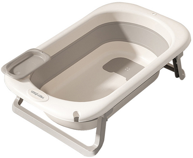 메리본 유아용 접이식 욕조, 화이트