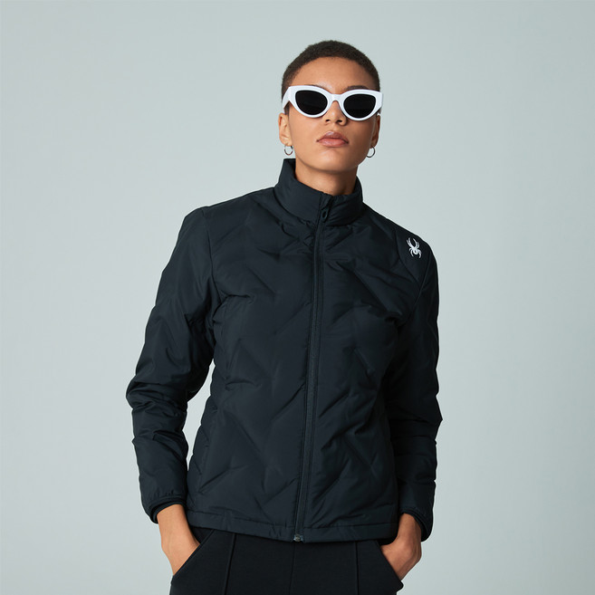 스파이더 여성용 에센셜 경량 압착 다운 패딩