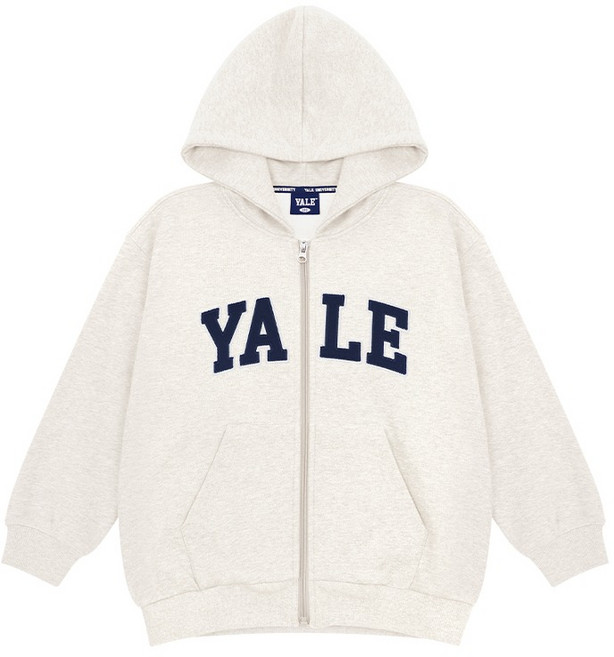 예일키즈 아동용 빅 로고 후디 집업 YJCRHZZ53807