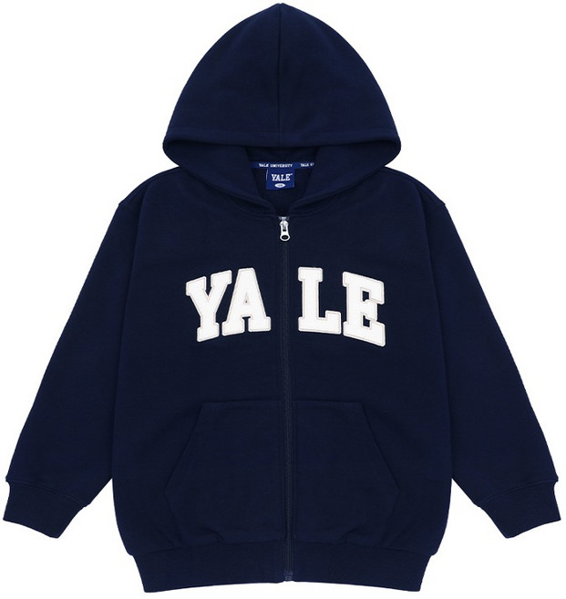 예일키즈 아동용 빅 로고 후디 집업 YJCRHZZ53807