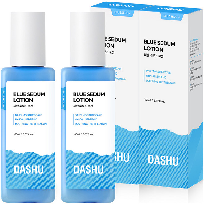 다슈 보이 파란 수분초 로션, 150ml, 2개