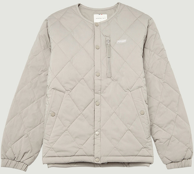 행텐 오버핏 라운드넥 퀼팅 점퍼