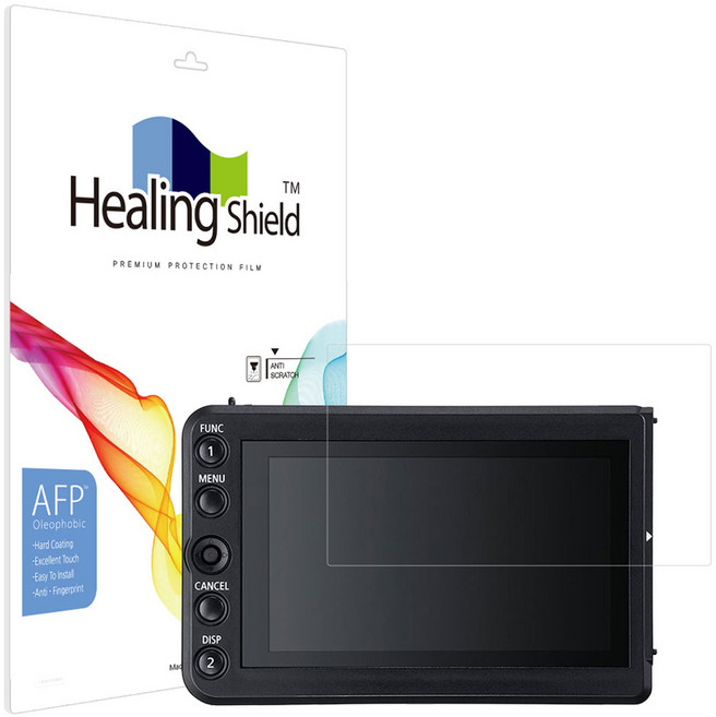 힐링쉴드 캐논 올레포빅 액정보호필름 2p 세트, LM-V2, 1세트