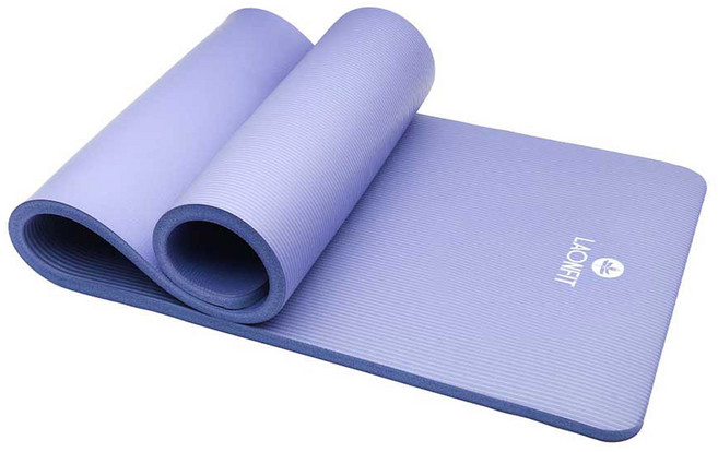 라온핏 NBR 요가매트 스탠다드 20mm, 라벤더, 1개