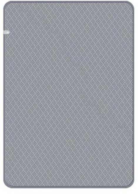 한일의료기매트 Ecolife 프리미엄 탄소 전기매트 2.5T HI-401F, 모던그레이, 더블(140 x 200 x 2.5 cm)