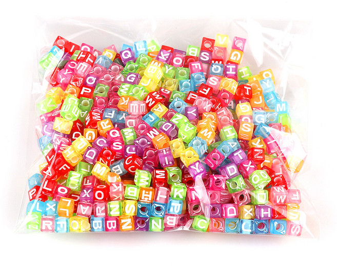 유니아트 대용량 모양 비즈 세트 62번, 혼합색상, 1세트