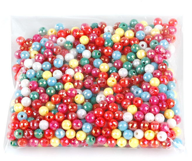 유니아트 대용량 모양 비즈 세트 17번, 혼합색상, 1세트