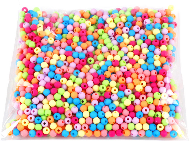 유니아트 대용량 모양 비즈 세트 65번, 혼합색상, 1세트
