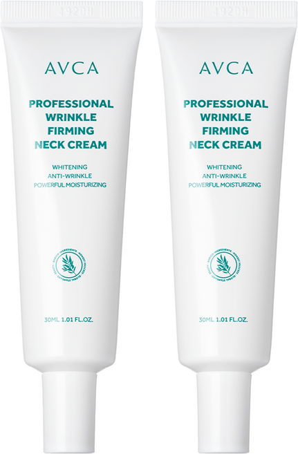 아브카 프로페셔널 링클 퍼밍 넥크림, 2개, 30ml