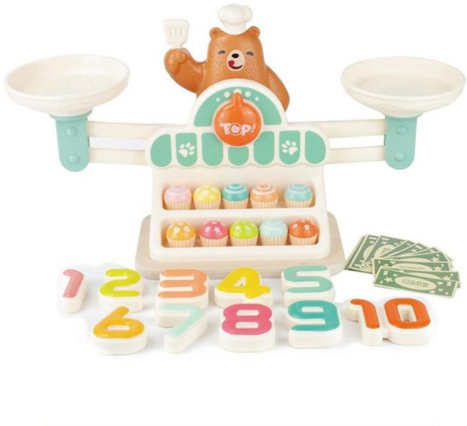 TOPBRIGHT 特寶兒 小熊天平數字遊戲, 1個
