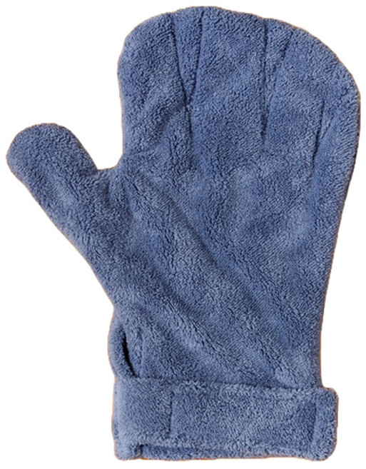 랜보어 소동물 극세사 핸들링 글러브 FREE, 네이비, 1개