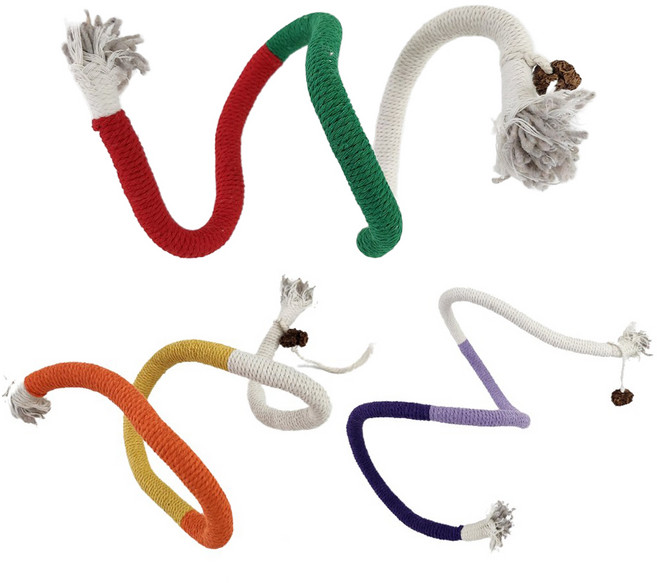 MAAH 고양이 마따따비 열매 로프 장난감 3종 세트, 1세트, CB-09