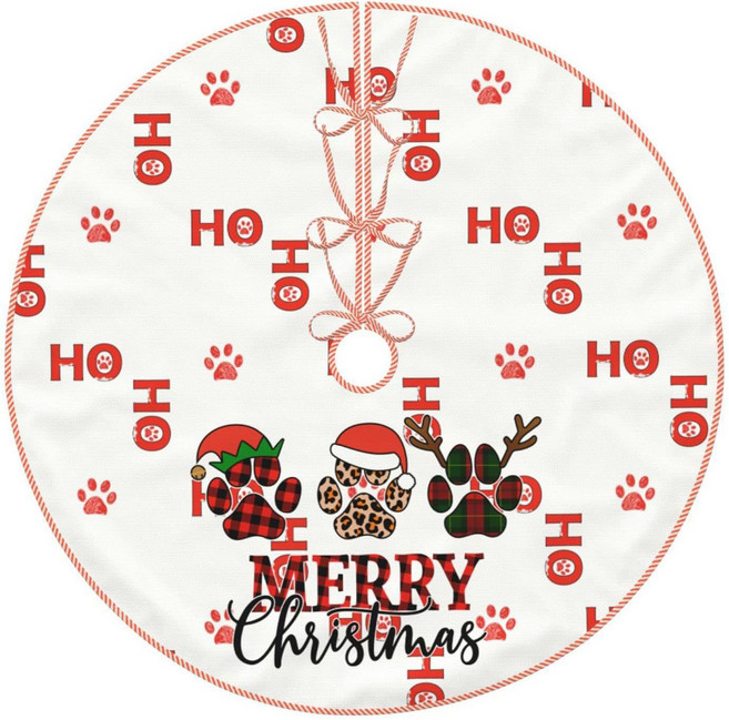 알로데 귀여운 리본 트리 스커트, 06 호호호, 1개